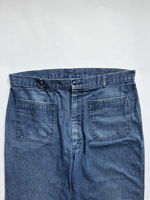 USN Bell Bottom jeans 80s - 34X32