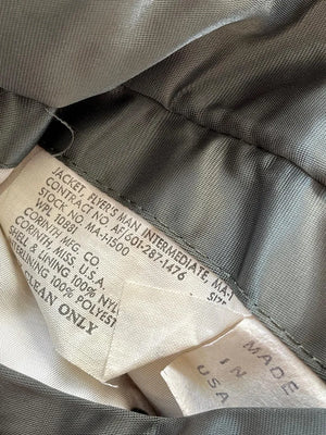 Veste bombardier MA1 années 80 Corinth MFG - M/L
