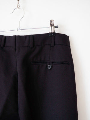 Pantaloni in misto lana dell'esercito britannico neri