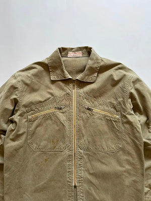 Veste de cycliste française des années 60 La Cigogne Beige - L