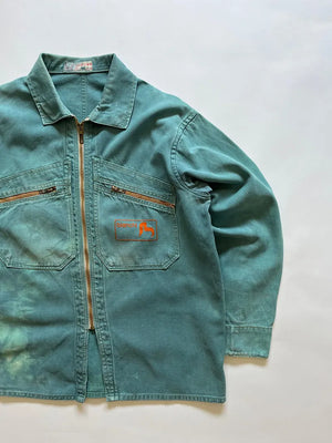Veste cycliste française des années 60 La Cigogne - M