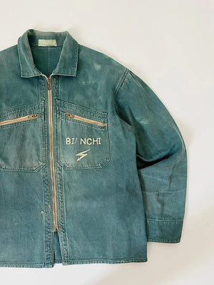 60s French Cyclist Jacket La Cigogne - L