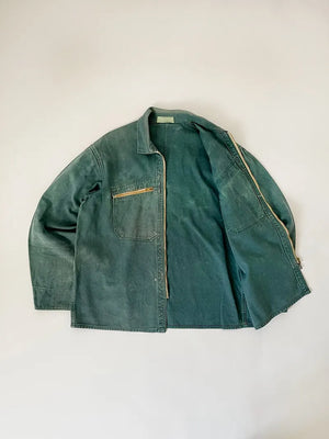 60s French Cyclist Jacket La Cigogne - L