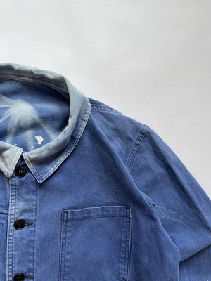 Veste de travail française délavée années 60 70 - M/L