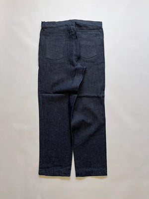 90s Italian Navy Raw Denim - W34 L32