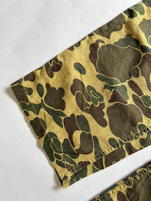 Pantalon treillis camouflage années 60 70 - T38 L34
