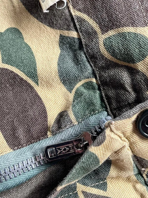 Pantalon treillis camouflage années 60 70 - T38 L34