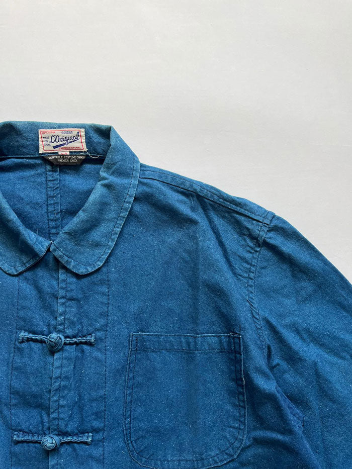 Chore jacket Vintage Chinese from 70s. Brand L'original. Moleskine. Size Medium. Iconic Chinese jacket that embodies the French spirit at the same time.