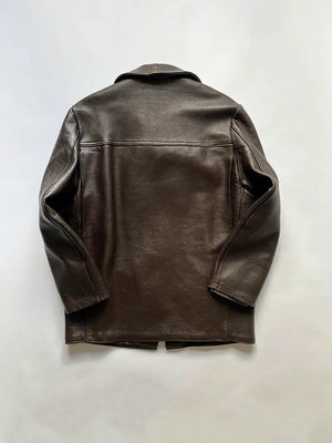60s GVF French Leather Jacket - XL