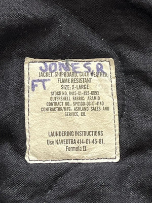 00s Us Navy Shipboard Jacket - L