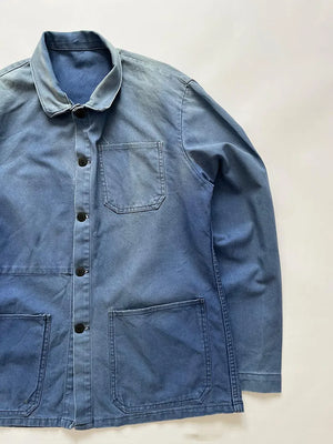 1980s French Work Jacket - L