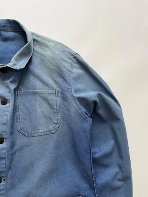 1980s French Work Jacket - L