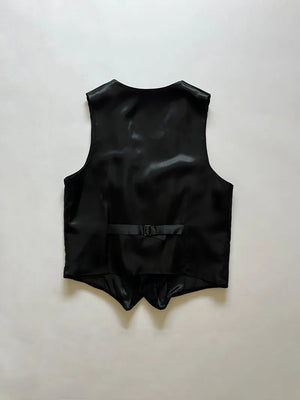 60s French Corduroy Hunting Vest - M