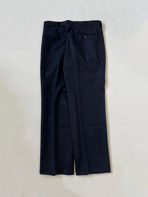 1997 Italian Navy Wool Trousers - W32 L32