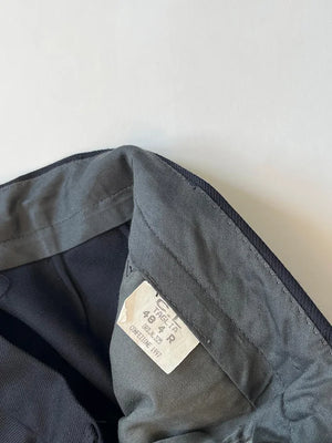 1997 Italian Navy Wool Trousers - W32 L32