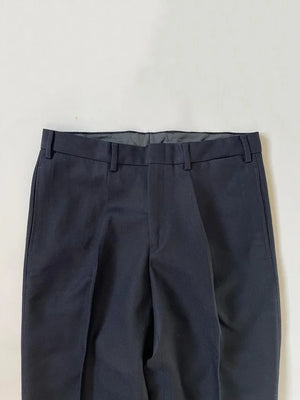1997 Italian Navy Wool Trousers - W32 L32