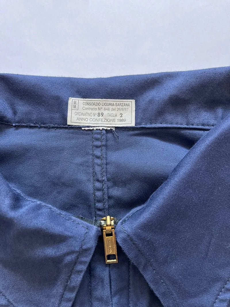 Label italian work jacket