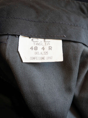 1997 Italian Navy Wool Trousers - W32 L32