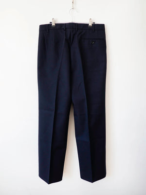 1997 Italian Navy Wool Trousers - W32 L32