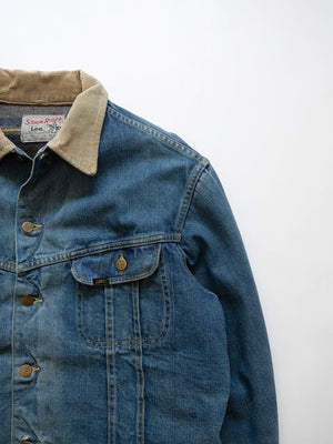 60s 70s Lee Storm Rider Denim Jacket 101LJ - XL
