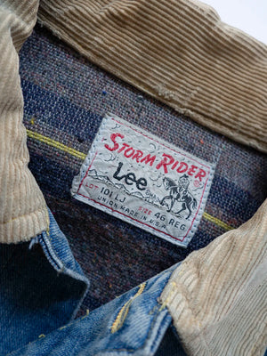 60s 70s Lee Storm Rider Denim Jacket 101LJ - XL