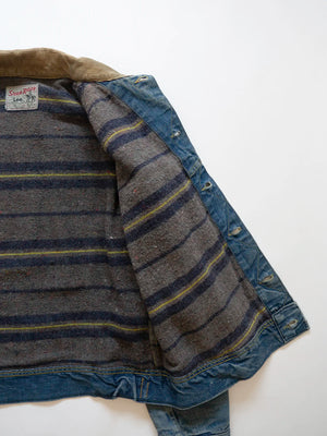 60s 70s Lee Storm Rider Denim Jacket 101LJ - XL