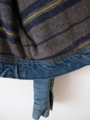 60s 70s Lee Storm Rider Denim Jacket 101LJ - XL
