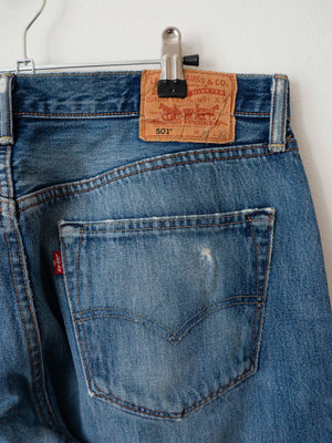 00s Levi's 501 dark blue - W35 L32