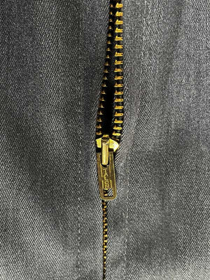 Zip talon degli anni 60 di una workjacket marca mr2ply made in usa