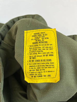 1980s Fatigue pants OG 507 - 32x32