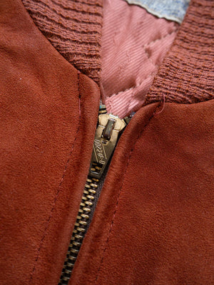 Dupont Quilon 50s Suede Jacket - S