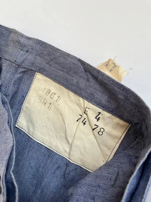 60s French Navy Ramie Sailor Pant - W29 L30