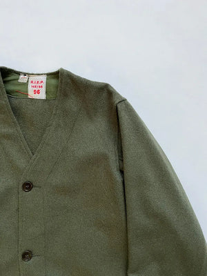 Veste Doublure en Laine Armée Française Années 50 60 - T.M.