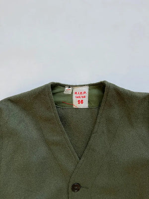 Veste Doublure en Laine Armée Française Années 50 60 - T.M.