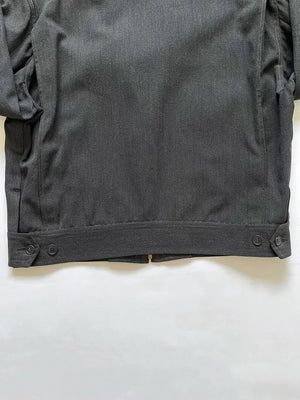 50s Vintage Work Jacket Salt & Pepper Grey - M/L