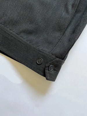 50s Vintage Work Jacket Salt & Pepper Grey - M/L