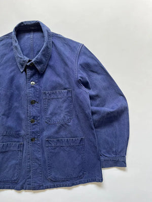 60s 70s French Work Jacket Extra Savo - L