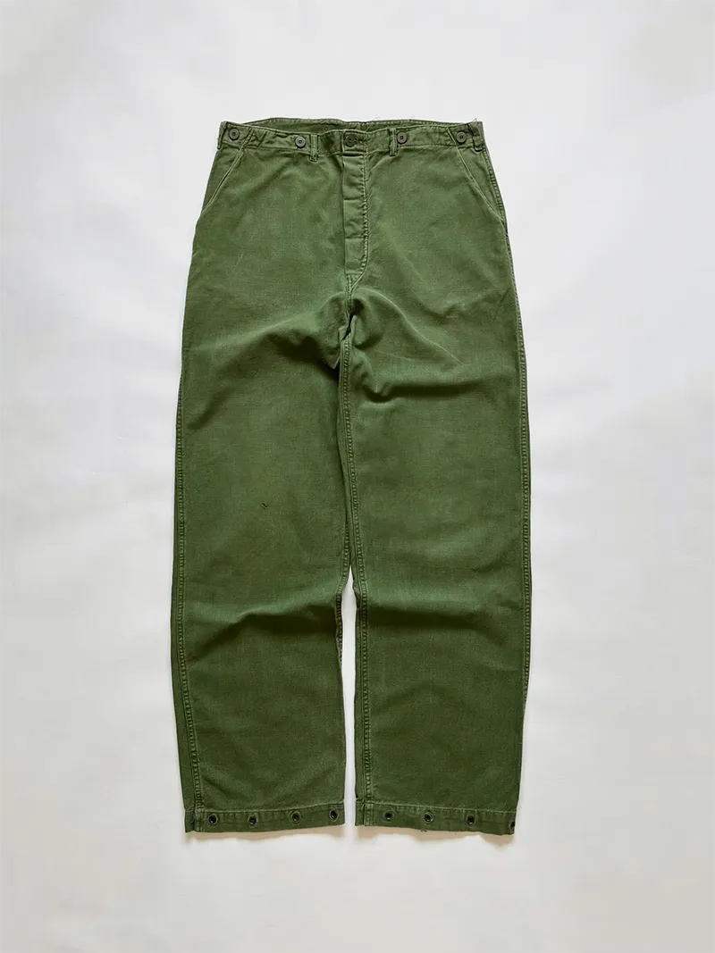 Work pants 1960s Swedish Army 34X34