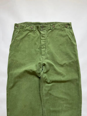 Work pants 1960s Swedish Army 34X34