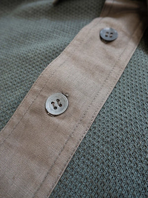 1940s Swedish Army Shirt Polo