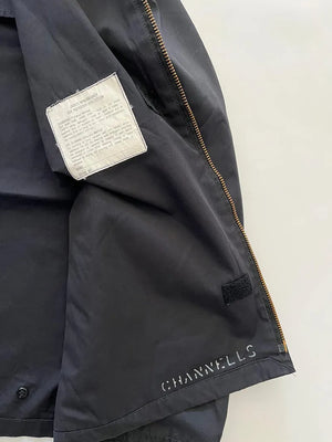 80s US Navy Light Jacket Black - L