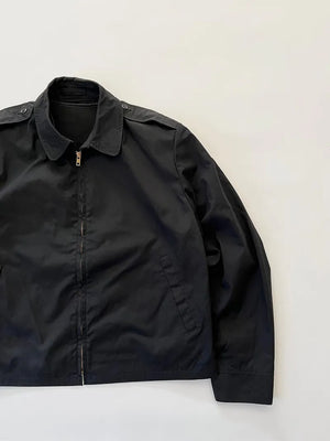 Veste légère marine américaine années 80 noire - M