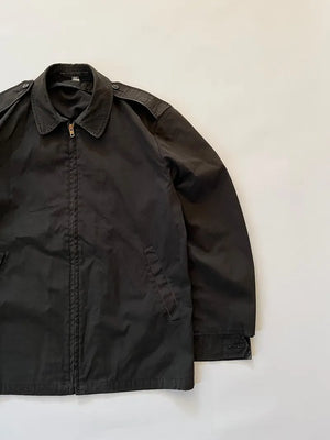 80s US Navy Light Jacket Black - L/XL