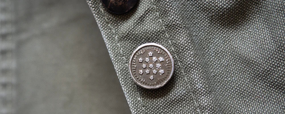 Vintage 13 stars buttons from US military surplus