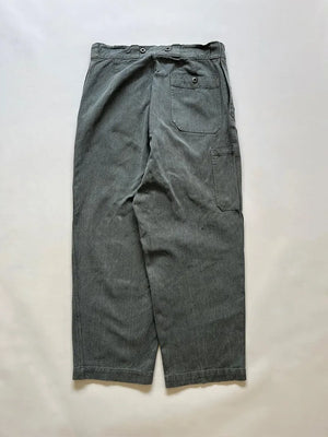60 - 70s Swiss Army Denim Work Pants - W32 L30