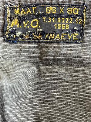 58s Dutch Army cargo pant 34x32