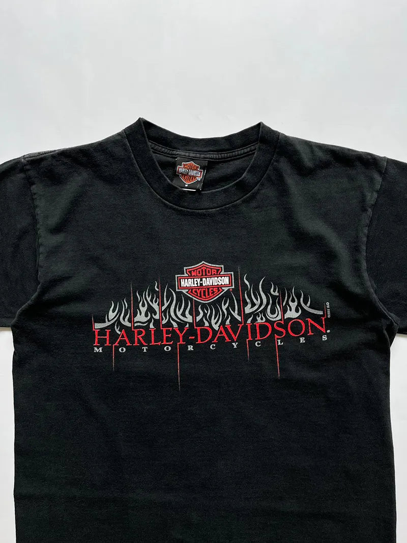 00s Harley Davidson Black Tee - M