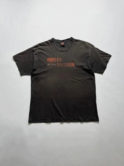 T-shirt marron Harley Davidson années 2000 - XXL