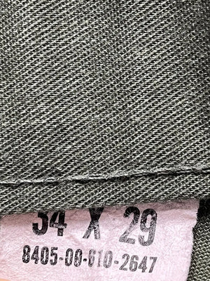 Pantalon fatigue années 80 OG 507 - 31x29