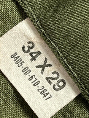 1980s Fatigue pants OG 507 - 31x32